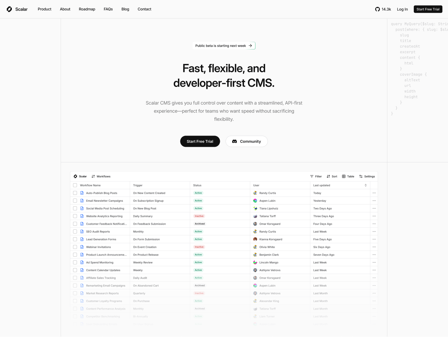 Scalar Astro theme for API and technical docs